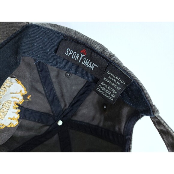 Sedona Arizona Keep Wild Cathedral Rock Black Gray Faded Hat Cap Adjustable - Picture 6 of 6